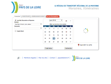 Tablet Screenshot of horairestransports.lamayenne.fr